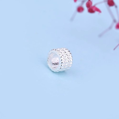 Прокладка ручной работы, браслет из бисера с аксессуарами, серебро 925 пробы, серебро 925 пробы, DIY