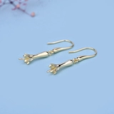 Мегафон, серьги, серебро 925 пробы, новая коллекция, заготовка, DIY