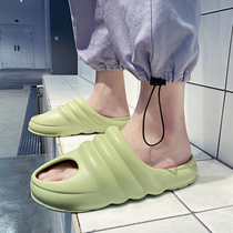 Summer teased Coconut Slippers male stomata Shot Putia Putitian overwearing a word drag beach net red sandal slippers male