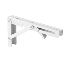 Stainless steel foldable tripod wall partition storage rack telescopic bracket shelf support right angle bracket 824