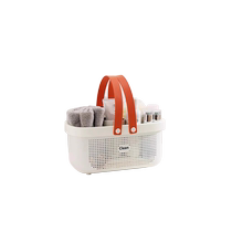 Bath basket portable bathroom toiletries storage basket high-looking student dormitory bath basket bath basket 824