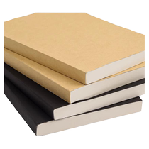 Retro cowhide notebook thickened high-looking simple college student A5 paper junior high school blank notepad 824