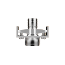 Universal angle joint shower faucet variable diameter extended bent leg eccentric bent leg screw conversion accessories leg 824