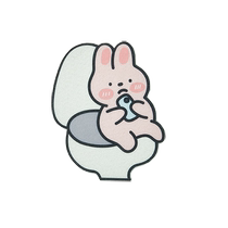 Suning Cartoon Self-Adhesive Toilet Stickers Deodorizing and Fragrant Cute Bathroom Toilet Deodorizing Aromatherapy Stickers 824