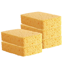 Natural wood pulp cotton rag dishwashing cleaning sponge Magic Wipe the bowl Brush Pan Brush Pan Decontamination of the Cleaner Baggy 824