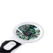High-power magnifying glass for electronic repair 40x and 30x high-definition circuit board welding antique identification with light 824