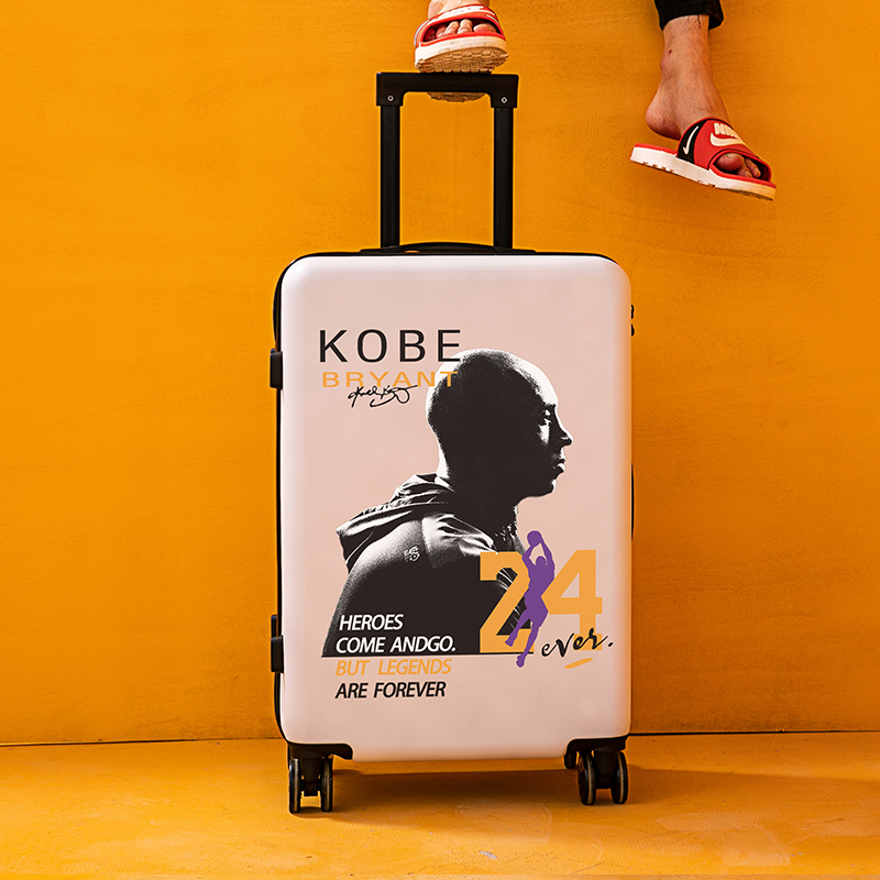 Yihe suitcase net red ins tide student trolley case universal wheel 20 small graffiti travel suitcase 24 inch male