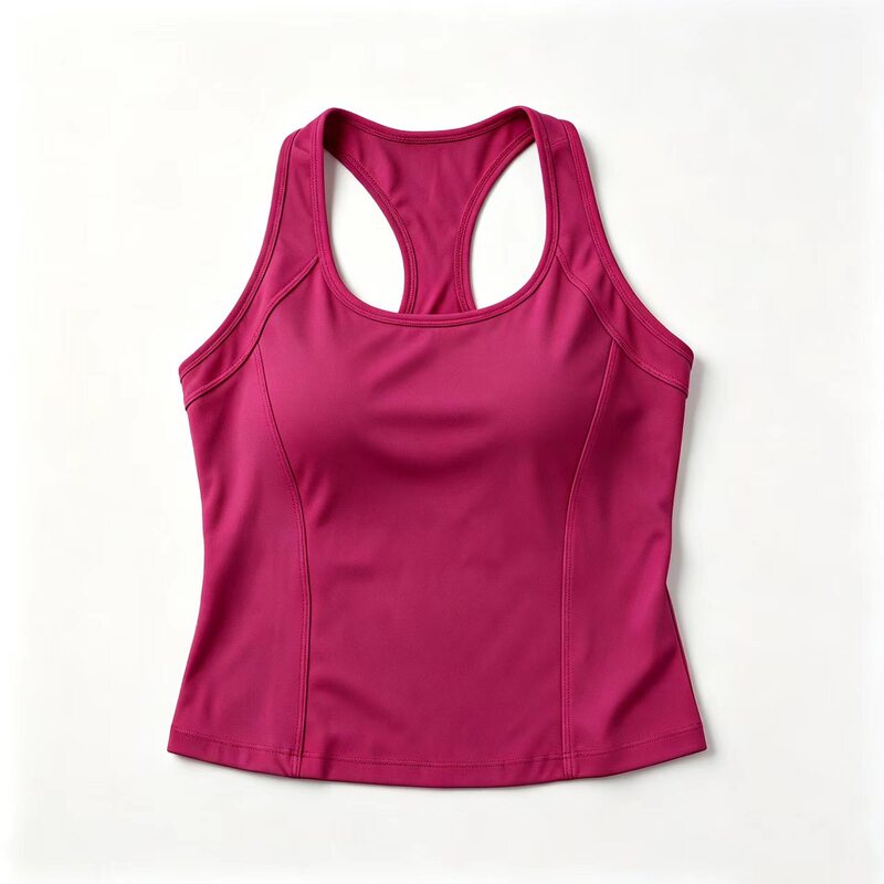 【101-150】Women's Sports Top with Chest Pads, Slimming Running Fitness Clothes, Pilates Yoga Clothes, Beautiful Back Design 【101-150】Women's Sports Top with Chest Pads, Slimming Running Fitness Clothes, Pilates Yoga Clothes, Beautiful Back Design