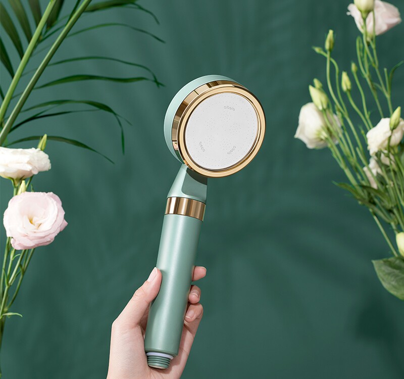 ABEYSHI Skin SPA Sprinkler Water Purifier Pressure Reinforced Clean Bath Shower Soft Water Nozzle