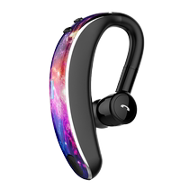 Appel sans fil Ensign Bluetooth Headphone Hanging Ear Type Extra-long Standby Sequel Mobile Phone Single Binaural Apple Business Sports Drive Takeaway Suitable for Xiaomi VIVO Huawei OPPO Glory Bone Conduction