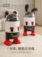 Trash can household 2025 new living room with lid large capacity cartoon cute high-looking toilet toilet paper basket