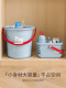 Bucket, toiletry set for student dormitory, essential supplies for on-campus students, three-piece bucket and basin set for high school student dormitory