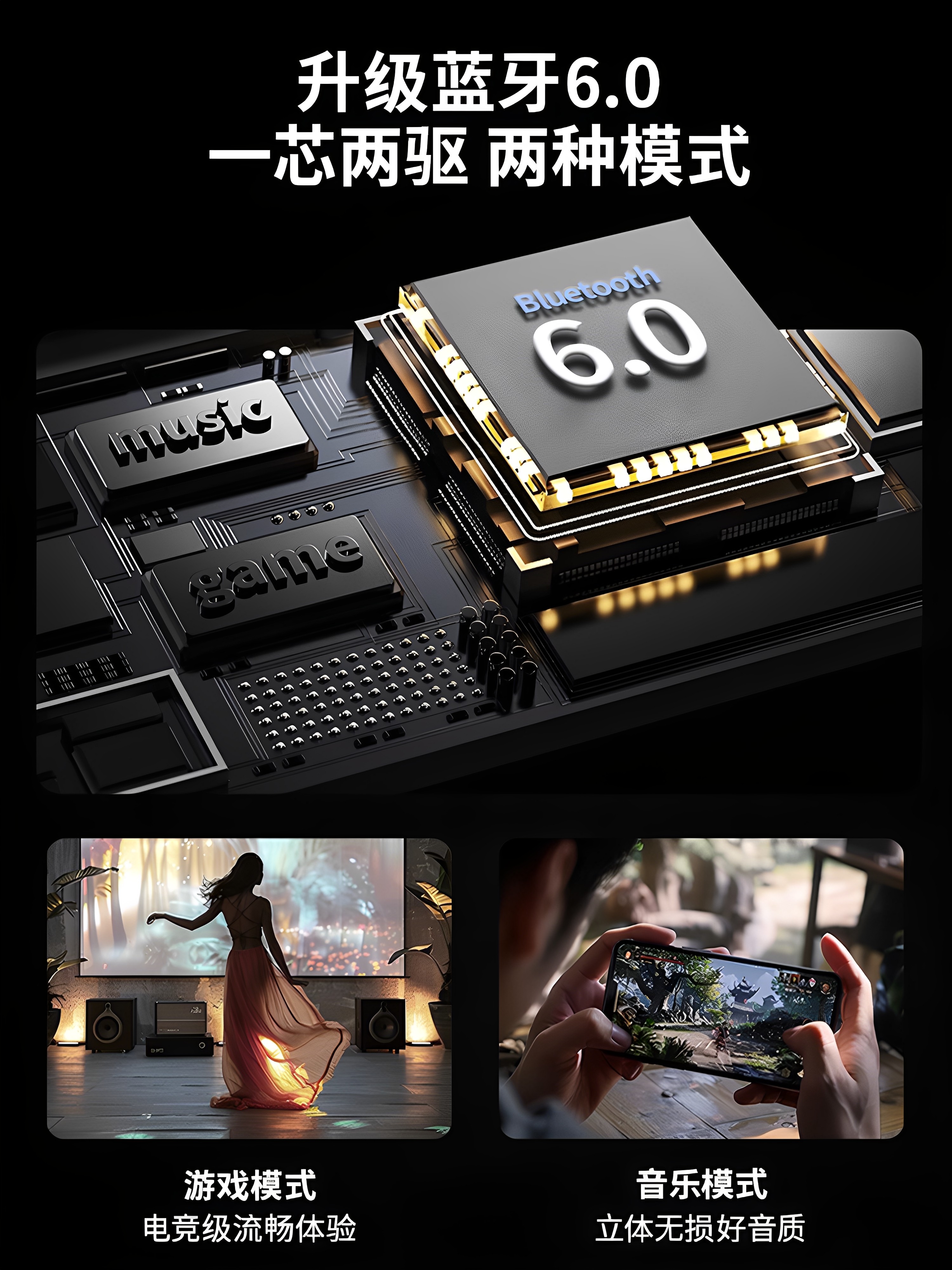 Senhomtog Neck-Mounted Bluetooth Headset, Dedicated for Sports and Running, Wireless Long-Lasting Bluetooth 2025 New Model