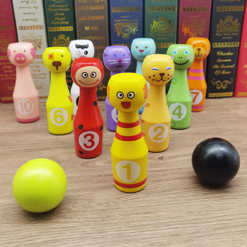 Children's bowling toys 1-3-6 years old suit Kindergarten Indoor baby ball outdoor parent-child mutual sports