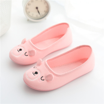 Moon Shoes Summer Thin bag heel Breathable Pregnant Woman Shoes Soft Bottom Cute Postnatal Spring Autumn Day Indoor Maternity Slippers women