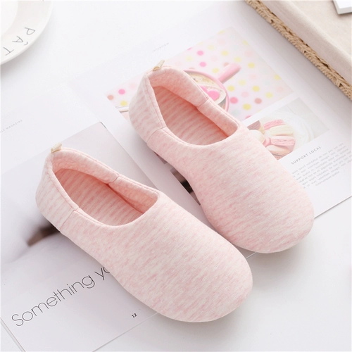 Тонкая удобная обувь для беременных, демисезонные тапочки, нескользящие послеродовые туфли для молодой матери на платформе, мягкая подошва