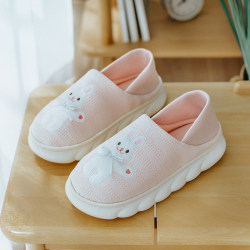 Confinement shoes summer thin section June 5 pack and postpartum large size maternity shoes non-slip thick bottom spring and autumn maternity slippers summer