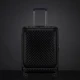 Pháp DX vali xe đẩy bằng sợi carbon trường hợp nhập khẩu PC tinh khiết độ bền cao chống rơi hành lý siêu nhẹ 20 khung lên máy bay - Va li