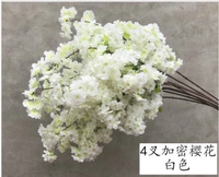 4 вилка шифрования вишневой вишни (белый)