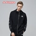 Kappa Kappa Áo khoác lửng nam dệt kim Áo hoodie hàng đầu | K0815MK22D - Thể thao lông cừu / jumper Thể thao lông cừu / jumper