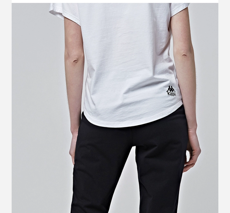 Quần thể thao nữ Kappa Kappa Quần đan thể thao thông thường | K0822CQ02 - Quần thể thao quần thể dục 2 sọc