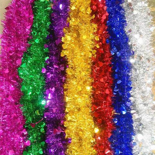 Wedding Gifts Christmas Decorations Add Coarse encryption Mao strips Colorful Bars Rahua 61 Gala Arranged Ribbon-Taobao