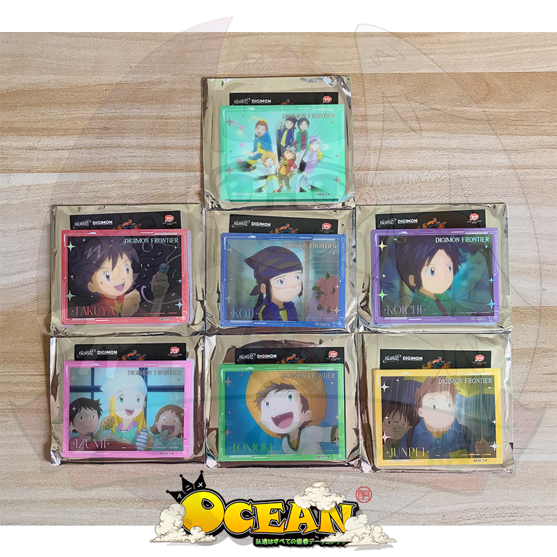 [in Stock] Digimon 04 Infinite Zone Refrigerator Magnet Kimura Kiyoshi Soft Rubber Magnet Komaeda Takuji Magnet