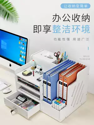 Bookshelf simple table shelf student dormitory small bookcase children storage office small book desktop artifact