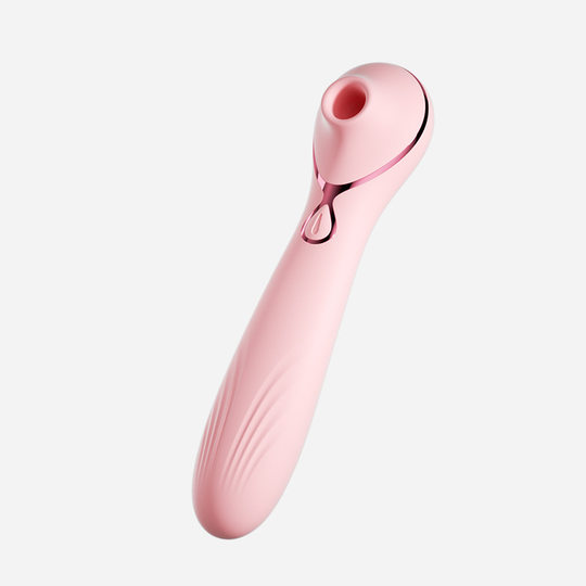 Vibrator weiblich verwendet erotisches Saugen, Orgasmus, Masturbation, Cunnilingus, erwachsene weibliche Produkte, Einfügen der Klitoris, starker Schock, Abprallen