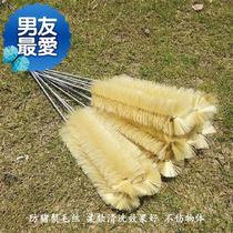 Test tube bristle brush laboratory reagent bottle washing cup long cleaning cup bristle brush long instrument ◆customized