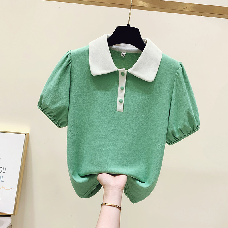 Foreign trade Brand Cut Mark Discount Women's Clothing Mall Special Cabinet Summer Withdrawal Halal Short Sleeve T-shirt Blouse Women Summer Tide