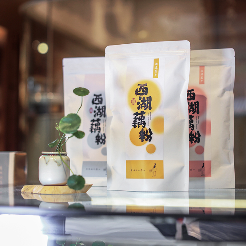 Osmanthus lotus root powder Hangzhou West Lake specialty Authentic breakfast small bag breakfast food Pregnant woman baby jujube lotus seed soup