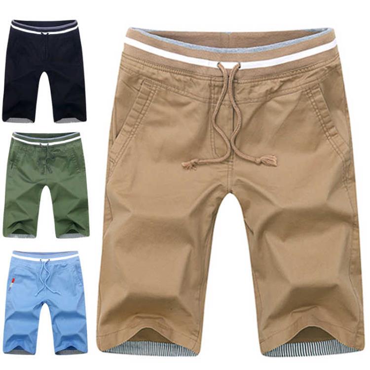 [Tập trung vào chất lượng] Quần tây nam 5 quần nam mùa hè Phiên bản Hàn Quốc của quần ống suông mỏng thoáng mát mùa hè - Quần short quần áo thể thao