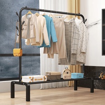 Dormitory coat rack clothes drying rack vertical clothes drying rod floor-standing indoor clothes rack home internet celebrity bedroom balcony