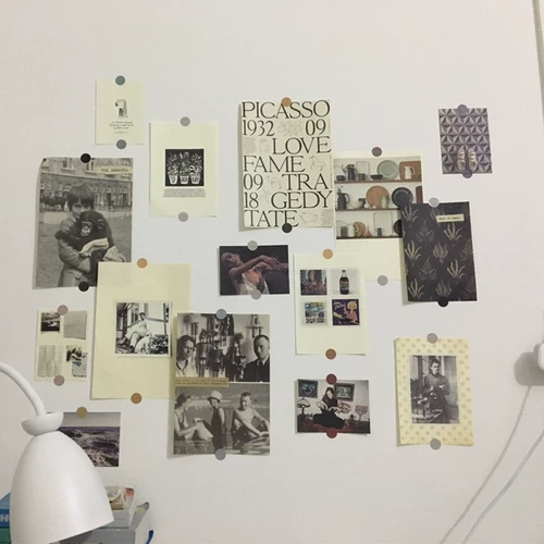 Художественная роспись в богатом стиле, наклейки для украшения стен, справочник с мягкой карточной бумагой, украшение стены спальни