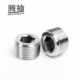 Tengnan 304 stainless steel 316 hexagonal plug plug pipe oil plug PT/ZG/R/NPT/G screw plug throat plug