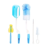 Поролоновый ершик для бутылочки, детская соска, щеточка, гигиеническая щетка, моющее средство для бутылочек, комплект