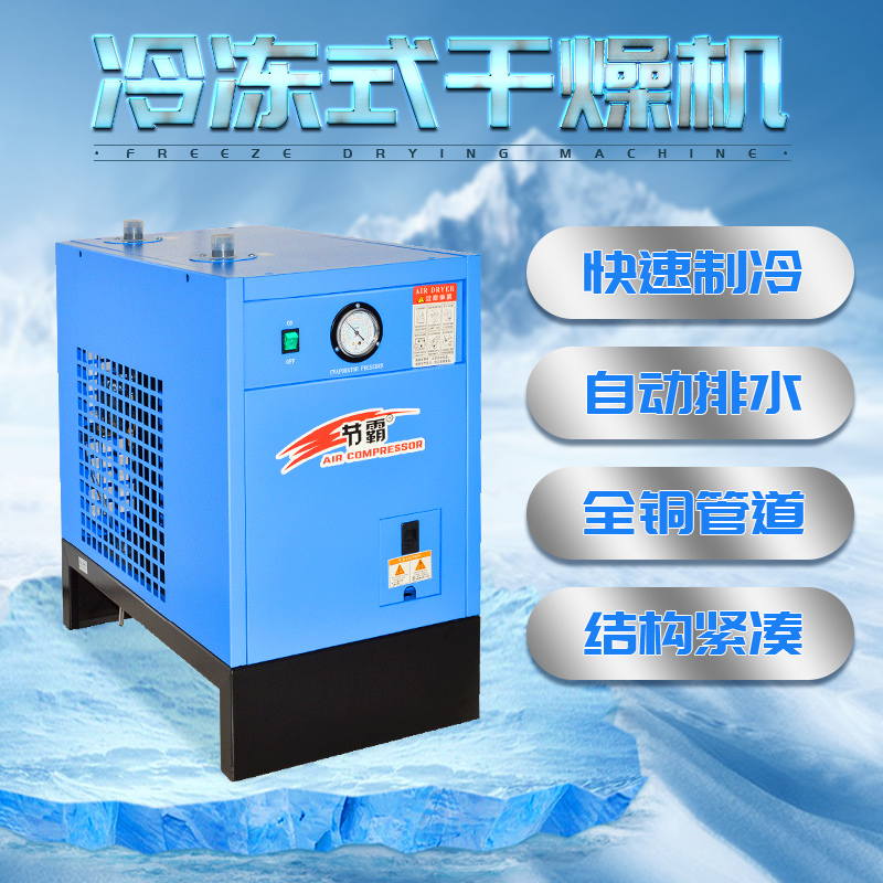 Section Bully Frozen Type Dehumidifier Cold Dryer 7 5HP10HP20HP Air Pump Air Pump Dehumidifier Cold Dryer