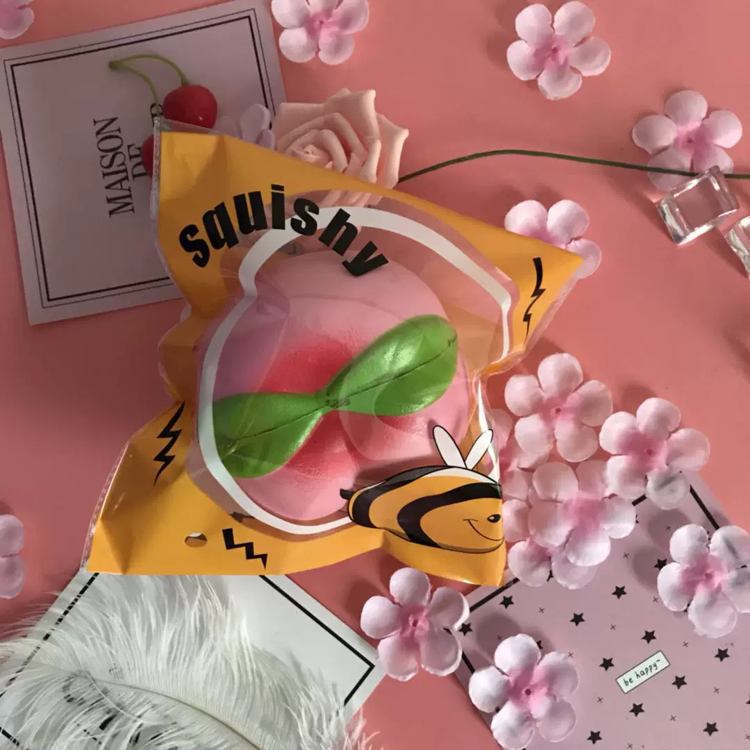 Скушик (Squish), игрушка, реалистичный подвесной талисман, слайм, антистресс, подарок на день рождения