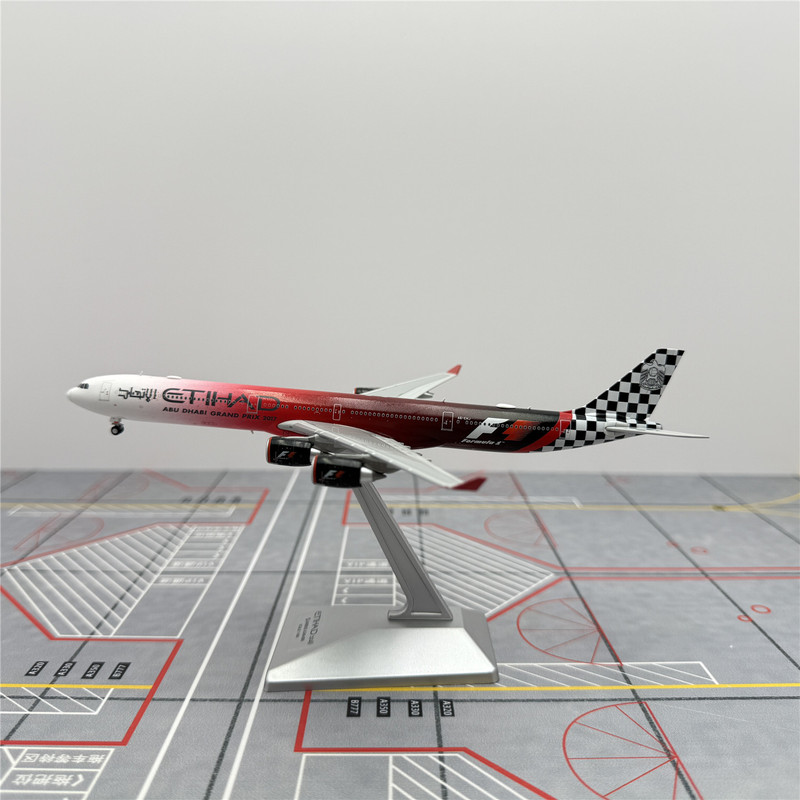 Yy Wings Etihad Airways 2016 Alloy Airplane Model A340-600 A6-Ehj 1/400