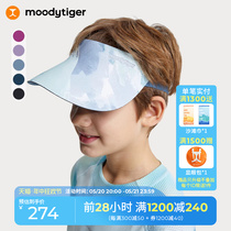 moodytiger childrens sun protection hat summer new style empty top hat for boys and girls lightweight sun protection sports hat