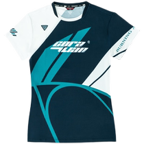 Kolian badminton suit womens suit 2023 Korean imported breathable quick-drying short-sleeved mens tops couple sportswear
