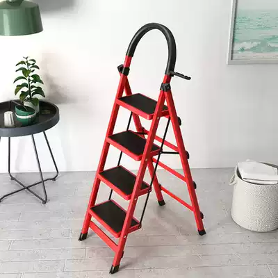 Pick Bayberry ladder dormitory ladder upstairs folding simple supermarket loading ladder multifunctional indoor household