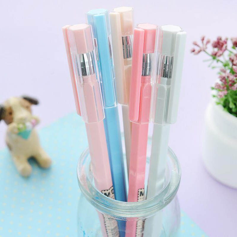Chenguang stationery gel pen nude color control AGPA0401 gel pen 0 35mm small fresh water-based pen cute creative full needle tube carbon water-based pen boxed student writing smooth water-based pen