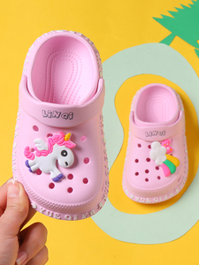 夏季儿童洞洞鞋可爱卡通沙滩鞋