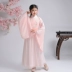 Trang phục bé gái Hanfu Trang phục trẻ em Hanfu Phụ nữ Tiên Guzheng Trang phục Hanfu Chaise Quần áo bé gái Hanfu - Trang phục