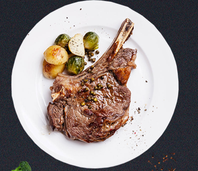 上合峰会指定羊肉 牛穆穆 宁夏盐池滩羊战斧羊排 500g 图5