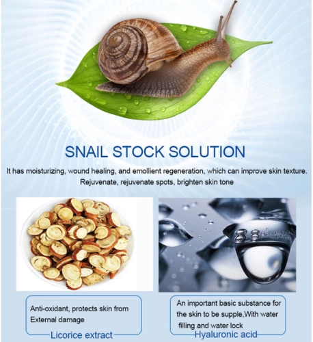 Улиток коллагеновой лице