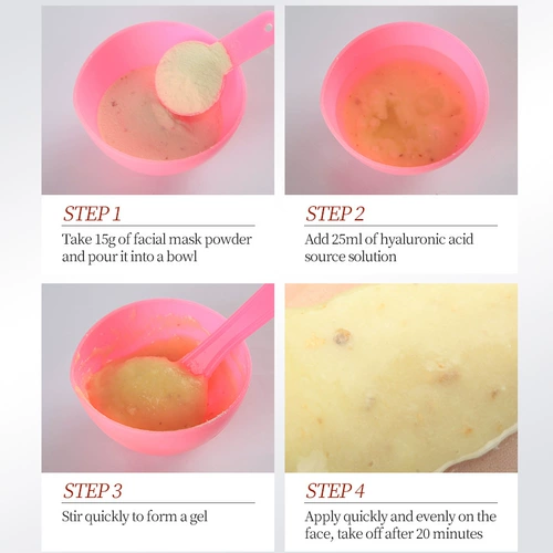 Гелевая кремовая маска куркума