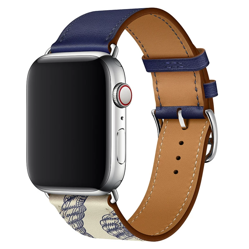 Подходящий для AppleWatch ремешок Apple Watch Bandbisper IWATCH6/SE/5/4/3/2/1 Tibetan Twita Horse S Templim Cowing Swilm